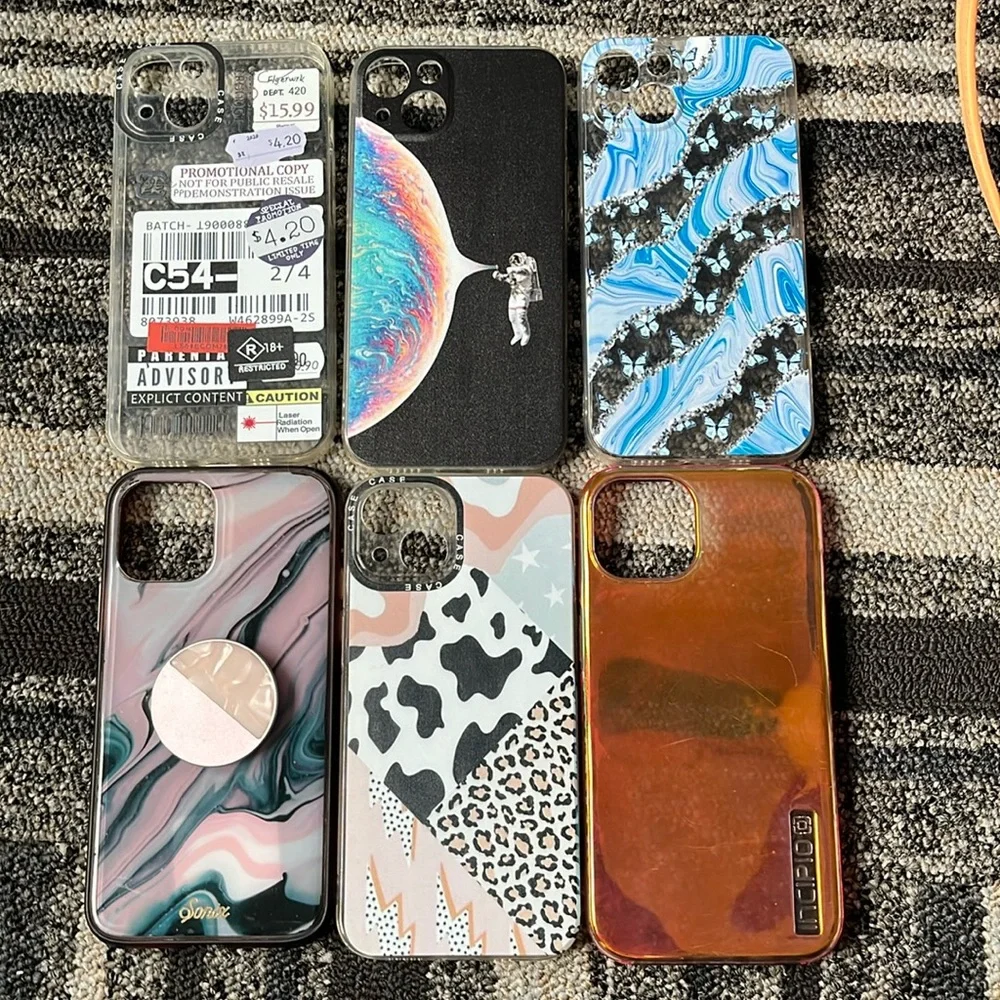 iPhone 13 cases (6cases)